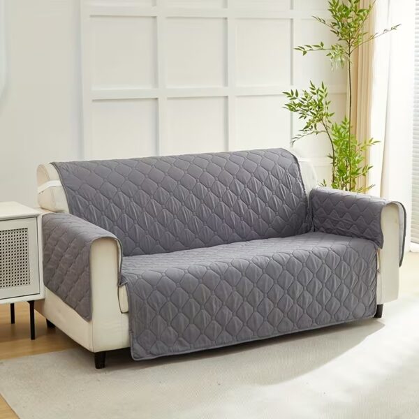 Manta Sofá gris