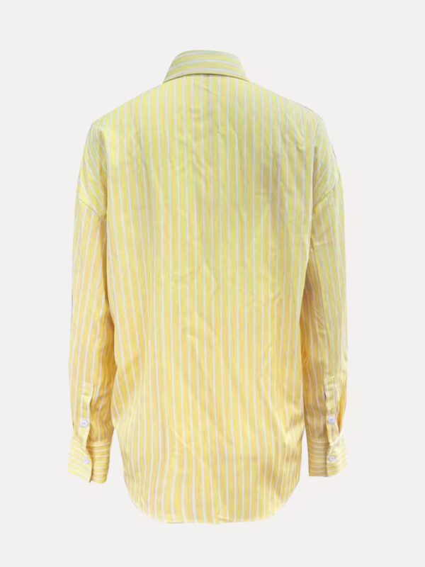 Chemise jaune pour femme