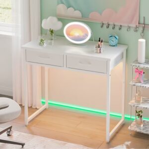 Coiffeuse avec rangement – Image 2