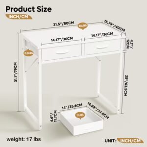 Coiffeuse avec rangement – Image 4