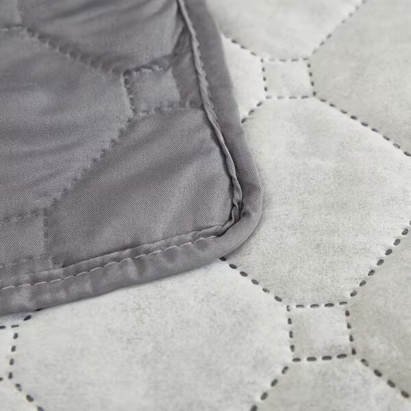 Manta Sofá gris